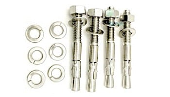 SR Smith Aluminum 1.90" Deck Anchor Flange White | Sold Individually | 75-209-5000