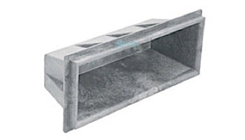 SR Smith 17.5" Recessed Step | White | 62-209-4001