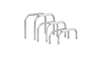SR Smith 8' Frontier IV Diving Board White and U-Frame Stainless Steel Stand Complete | 68-209-1582