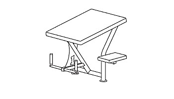 SR Smith Legacy II Side Mount Starting Block with Anchor | LGCY2 SIDEMNT