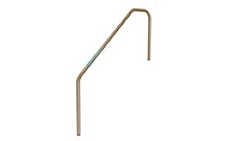 SR Smith 3 Bend 4' Sealed Steel Handrail | White Color | 304 Grade | .049 Wall Residential | 3HR-4-049-VW