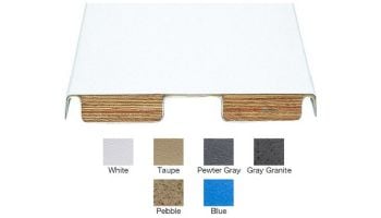 SR Smith 8ft Fibre-Dive Board Taupe with Matching Tread | 66-209-268S10T