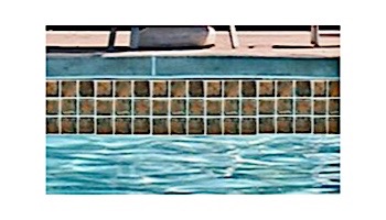 National Pool Tile Nebula Glass Series | Rust 2x2 | GLTN0071