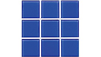National Pool Tile Venus Glass Series | Electric Blue 2x2 | GLTV032