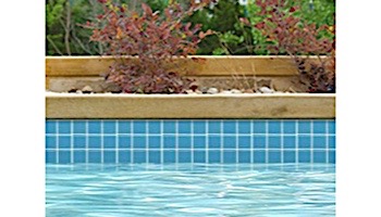National Pool Tile Venus Glass Series | Turquoise Blue 2x2 | GLTV066