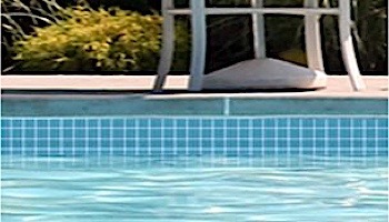 National Pool Tile Venus Glass Series | Turquoise Blue 2x2 | GLTV066