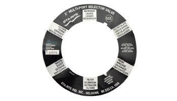 Pentair Sta-Rite Multiport Valves Replacement Parts | 2" Label Decal | 32155-4136