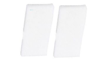 A&B Brush Mr. Scrubber Replacement Pad | White | 2-Pack | 8030