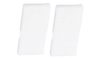 A&B Brush Mr. Scrubber Replacement Pad | White | 2-Pack | 8030