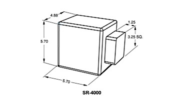 Pentair Chlorinator Pump Single Head | SR-4000