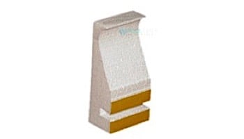 Stegmeier 8' Capstone Form White with Tie | 9CF112