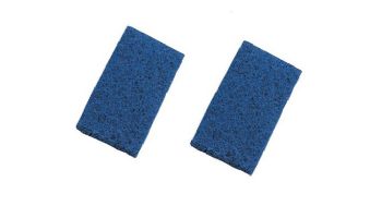 A&B Brush Mr. Scrubber Replacement Pad | Blue | 2-Pack | 8032