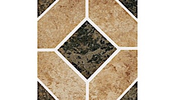 National Pool Tile Aztec Series 6x6 Deco | Barley | AZ3 DECO