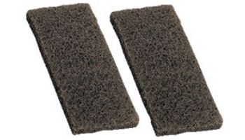 A&B Brush Mr. Scrubber Replacement Pad | Brown | 2-Pack | 8032