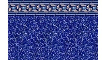18' x 33' Oval Pacific Diamond Pattern Above Ground Pool Liner | Uni-Bead | Heavy Gauge | 52" Wall | LI183352PDU25