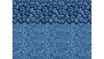 15' x 30' Oval Boulder Swirl Pattern Above Ground Pool Liner | Uni-Bead | Heavy Gauge | 54" Wall | LI153054BSU25