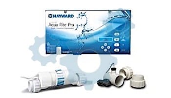 Hayward AquaRite Pro Salt Chlorine Generator 40,000 Gallons | Power Center and Salt Cell Kit | AQR15-PRO