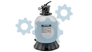 Hayward Pro Series Top Mount Sand Filter 18" Tank Includes Top Mount 1.5" Threaded Vari-Flo Valve | S180T