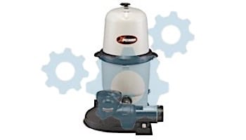 Hayward X-Stream Above Ground Cartridge Filter System | 150 Sq Ft | 1.5 HP 2 Speed Pump with Hoses | CC150932S