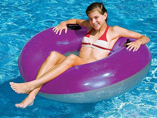 Waterpark Style 36" Transparent Tube with Handles | 36/Case | 90192