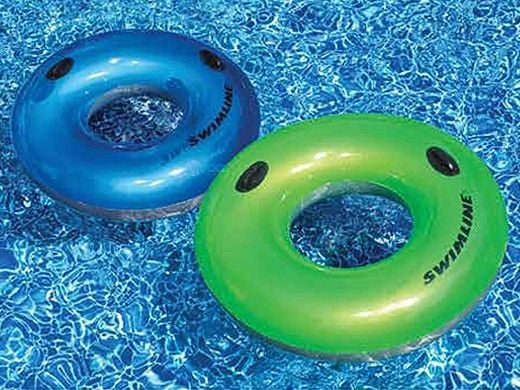 Swimline Suntanner 48" Waterpark Style Handle Swin Ring | 90195