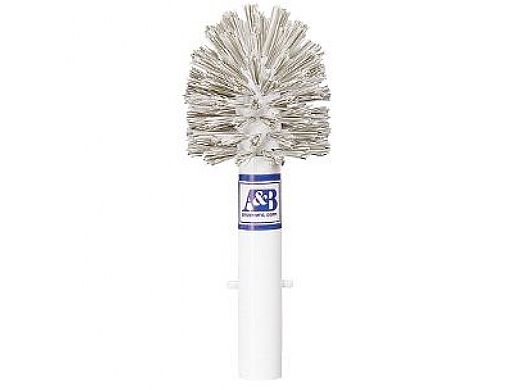 A&B Brush Combination Stainless Steel & Nylon Bristles Corner Brush | 6510