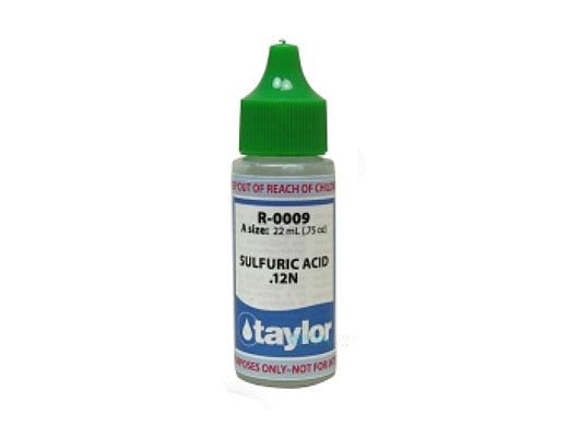 TAYLOR R-0009-A SULFURIC ACID .12N 3/4 OZ