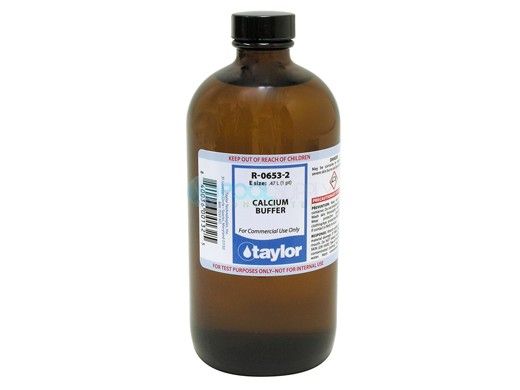 Taylor Calcium Buffer Glass Bottle | 16 oz | R-0653-2-E