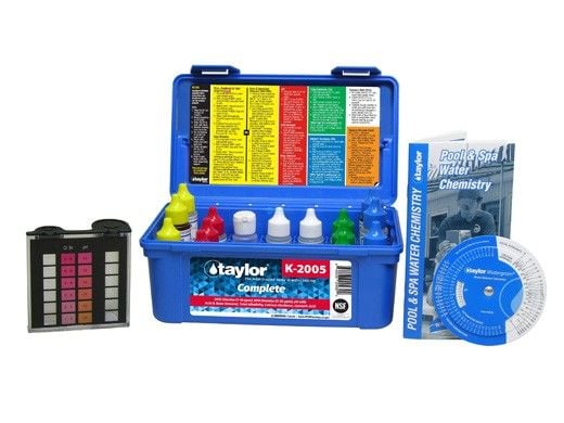 Taylor Technologies Complete Test Kit | .75 Oz. Bottles | K-2005 | K-2005-6