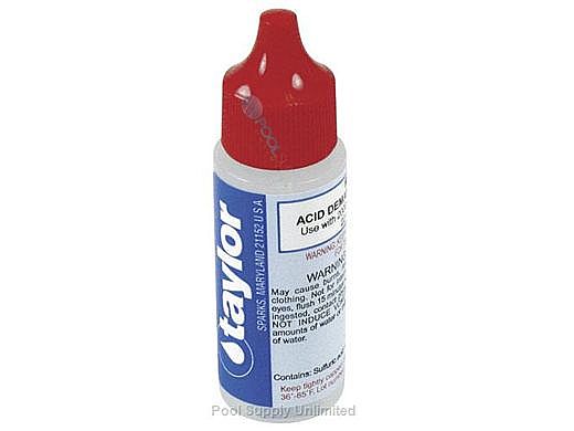 Taylor 24 CS Reagent #5 Acid Demand Reagent .75 oz | R-0005-A-24