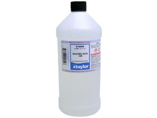 Taylor Tech Sulfuric Acid .12N | 32oz. | R-0009-F