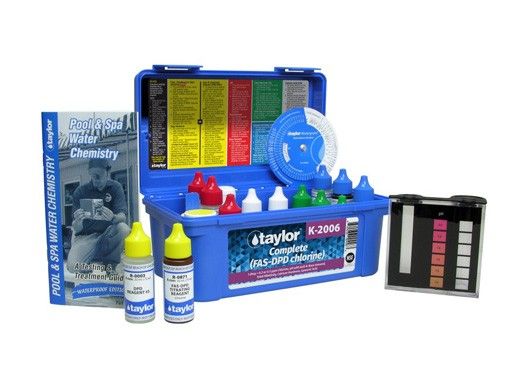 Taylor Technologies Complete Test Kit | .75 Oz. Bottles | K-2006 | K-2006-6