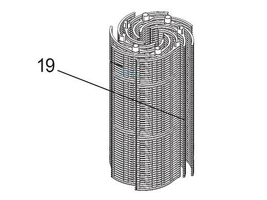 Jandy Short Span D.E. Single Grid for DEV60 | R0359200