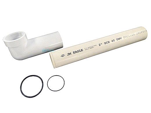 Zodiac Jandy Outlet Tube / Elbow Assembly with O-Rings | R0555100