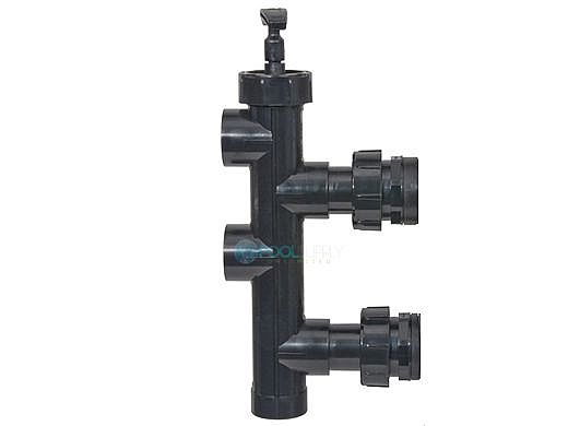Jandy 2" Slide Valve 8" Center to Center | Pre-Plumbed with Universal Unions | BWVL-SLD