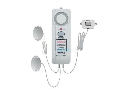 Techko Safe Pool Alarm with Magnetic Sensor and Bypass | S187D