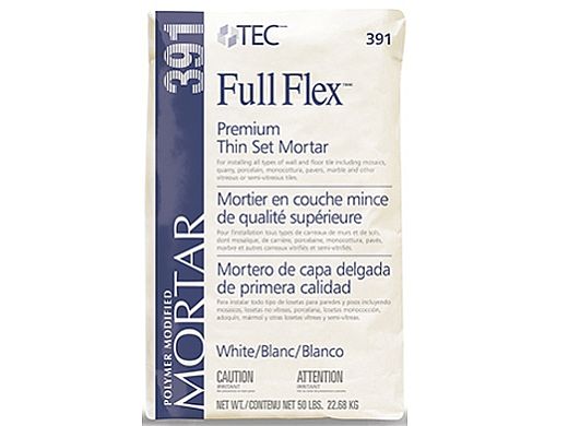 TEC Full Flex Premium Thin Set Mortar | White | 33-0037-3111
