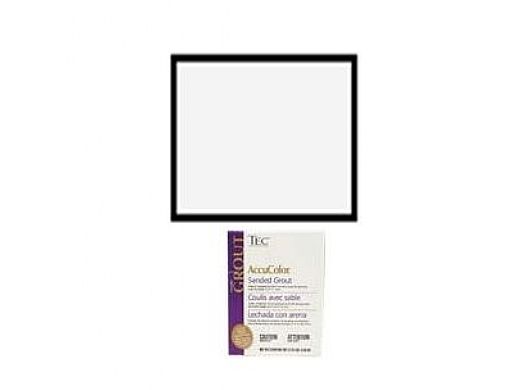 TEC AccuColor Sanded Grout | Standard White | #931 | 33-0106-3011