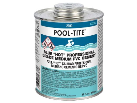 Oatey Pool-Tite PVC Cement | Blue | 32 oz | 2336S