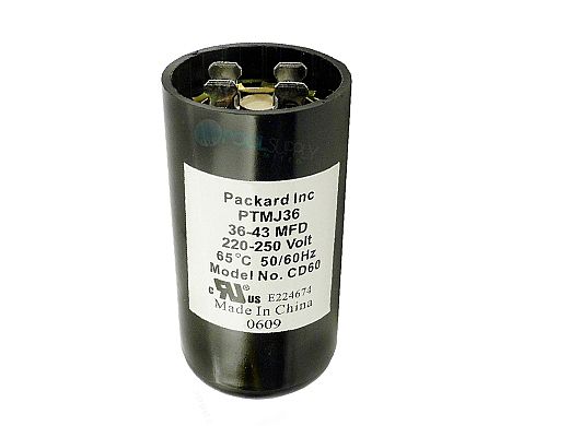 US Seal Capacitor 36/43 MFD 250 Volt | BC36M250S