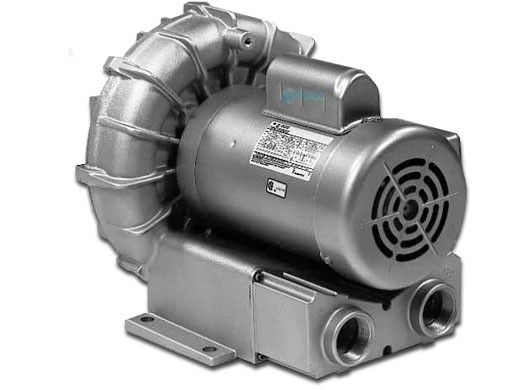 Air Supply Gast Regenair Oilless Regenerative Commercial Blower | 2.5HP 120V 1PH | R5125-2