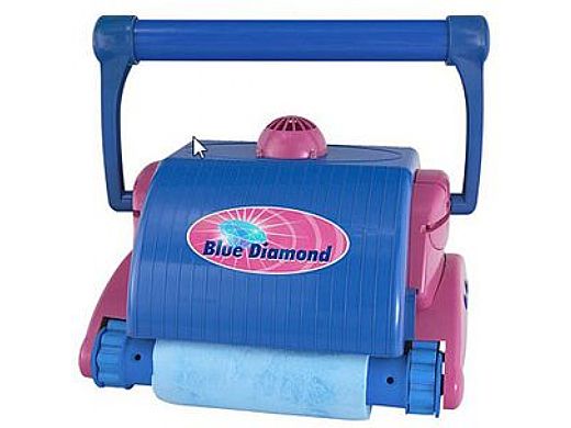 Water Tech Blue Diamond Robotic Pool Cleaner | Complete with 60ft Cable & Caddy | BLD03 71000RR