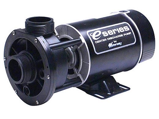 Waterway E Series Spa Pump | 2 Speed 2.0HP 230V 48-Frame Center Discharge | 3420820-15
