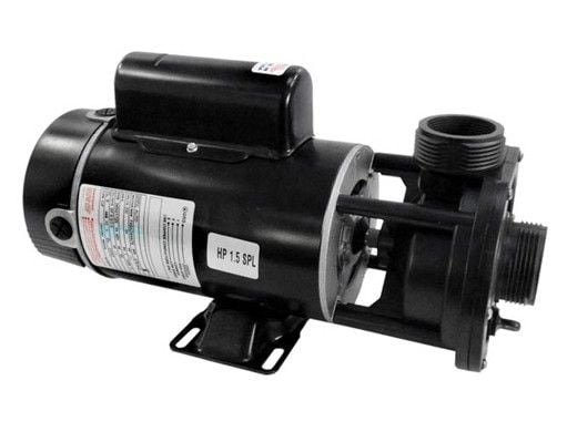 Waterway E Series Spa Pump | 2 Speed 1.5HP 115V 48-Frame Center Discharge | 3420610-15