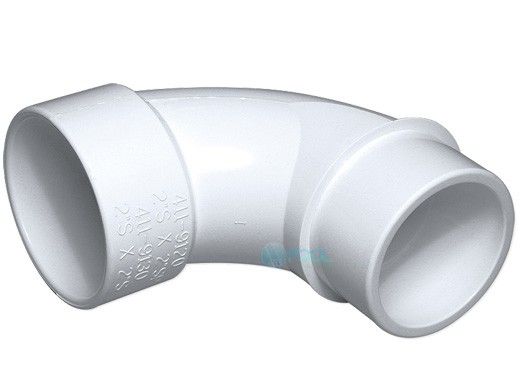 Waterway 1.5" Spigot x 1.5" S Sweep Elbow | 90 Degree | 411-9110