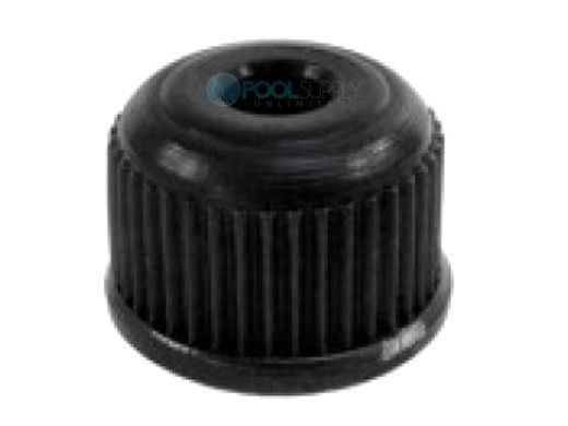 Blue-White Industries Tube Nut PVDF | Black | .25T | C-330-4