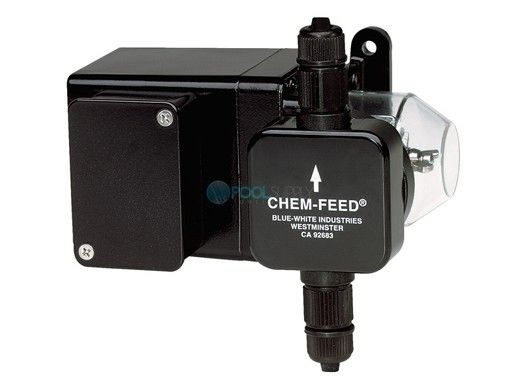 Blue-White Diaphragm Metering Pump for Chemical Feeders | 58 GPD 115V 60Hz | C-630P-115VAC