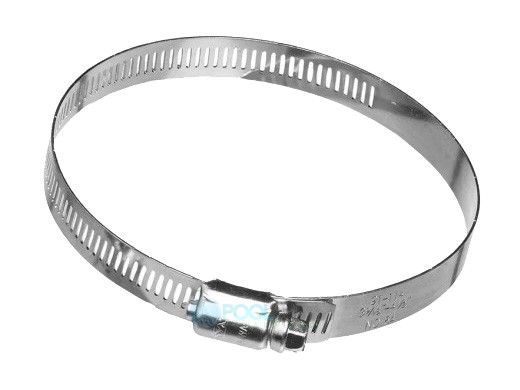 Blue-White Mounting Clamp for Flowmeter | F-3072