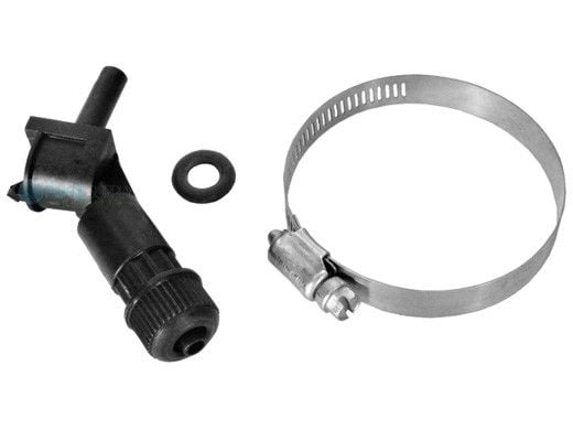 Blue White Threadless Injector Fitting | TI40-6V