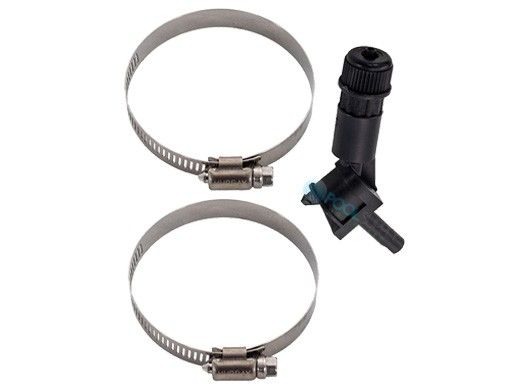 Blue White Threadless Injector Fitting .25 | TI40-4V